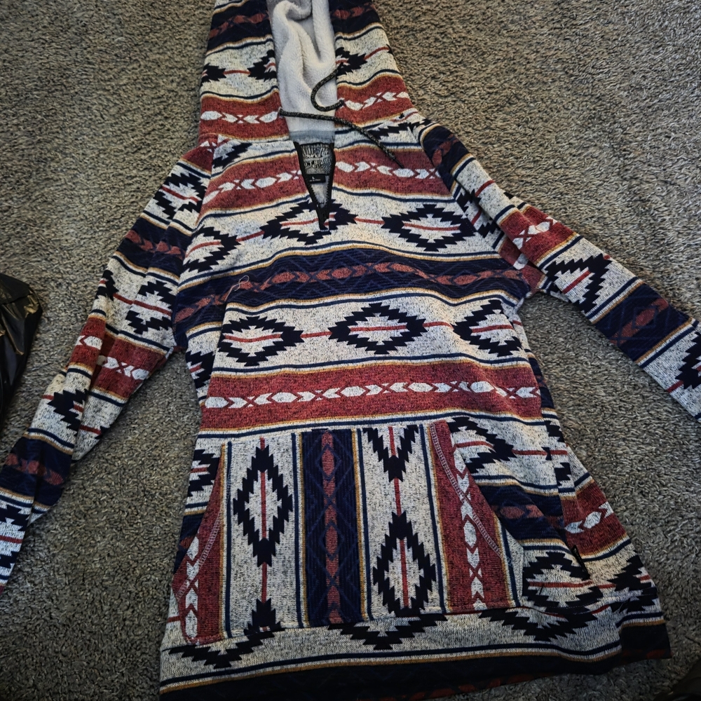 Brooklyn Cloth Multicolor Patterned Hoodie